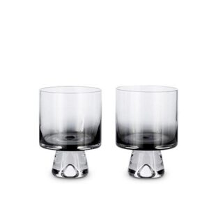 Ниски чаши Tank Low Ball Black x 2 Tom Dixon