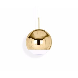 пендант tom dixon mirror ball led 40 gold