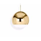 пендант tom dixon mirror ball led 50 gold