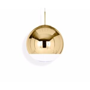 пендант tom dixon mirror ball led 50 gold