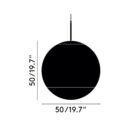 пендант tom dixon mirror ball led 50