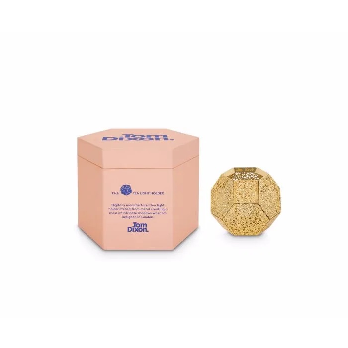 свещник tom dixon etch brass