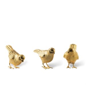 ДЕКОРАЦИЯ SPARROWS GOLD SET 3
