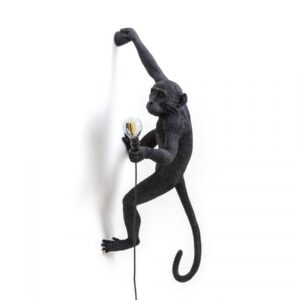 АПЛИК THE MONKEY BLACK HANGING RIGHT OUTDOOR SELETTI