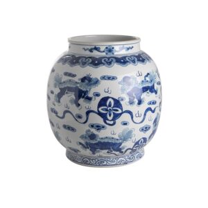 ваза asiatides round l fu dog