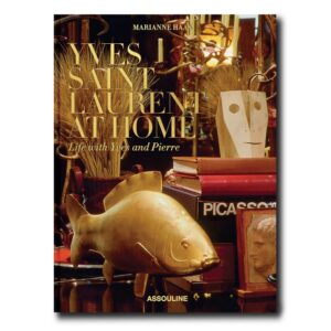 книга assouline yves saint laurent at home