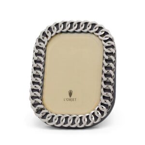 рамка за снимка l'objet cuban link platinum 5x7