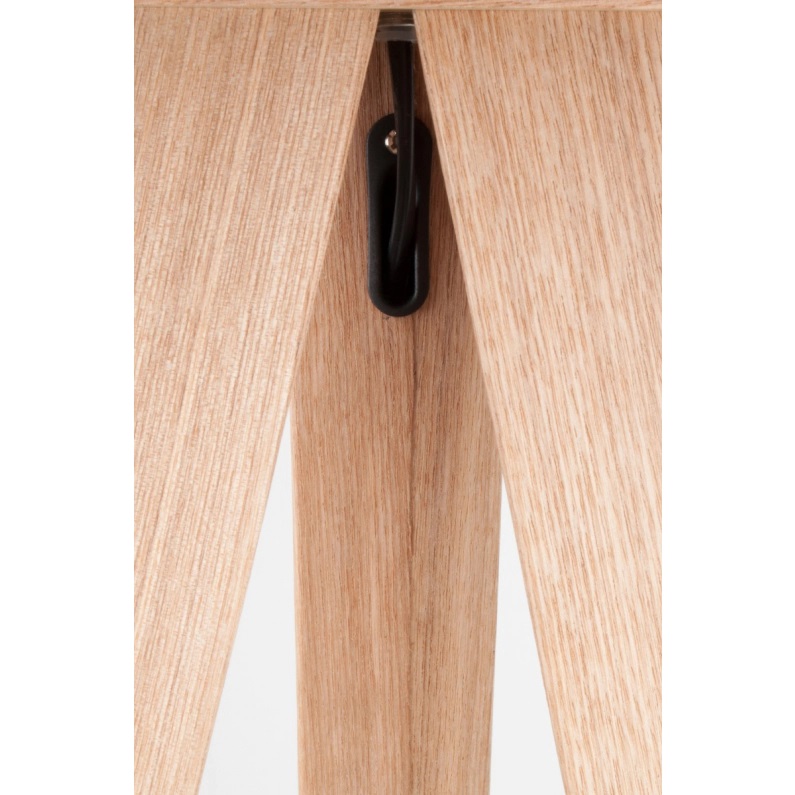 стояща лампа zuiver tripod wood black