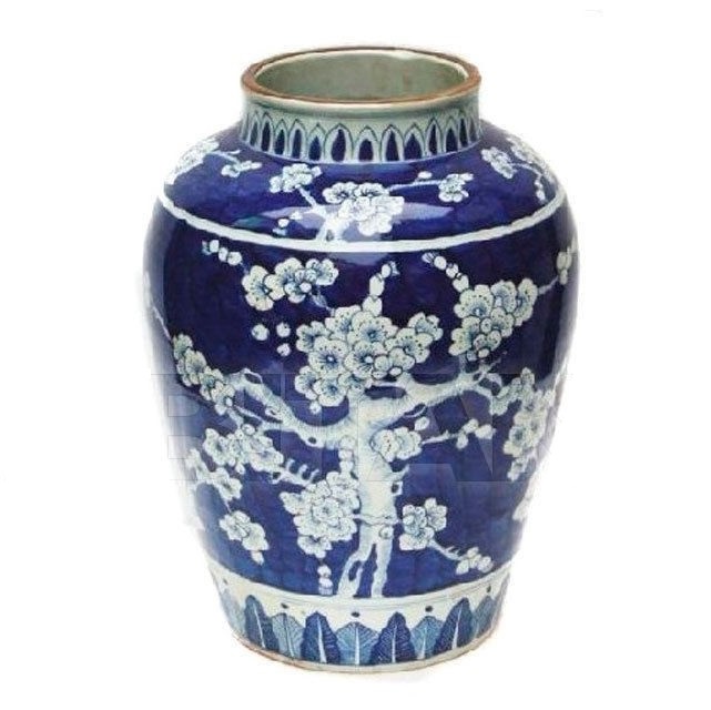 vasa-ming-style-cherry-blue-white-asiatides ваза asiatides ming style cherry blue white