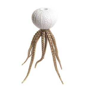 свещник asiatides octopus bronze white