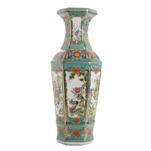 ваза asiatides octogonal asian art 3