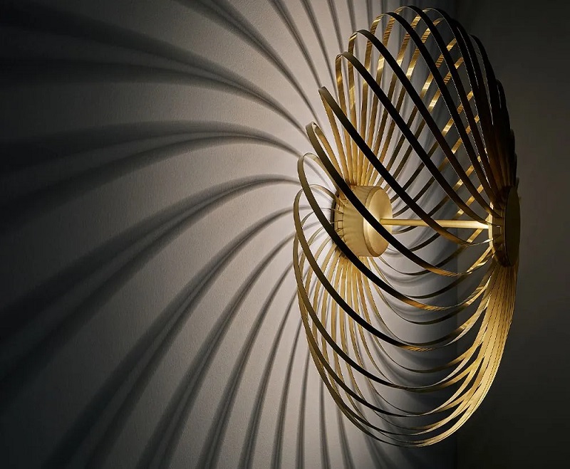 аплик tom dixon spring brass
