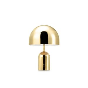 настолна лампа tom dixon bell portable led gold