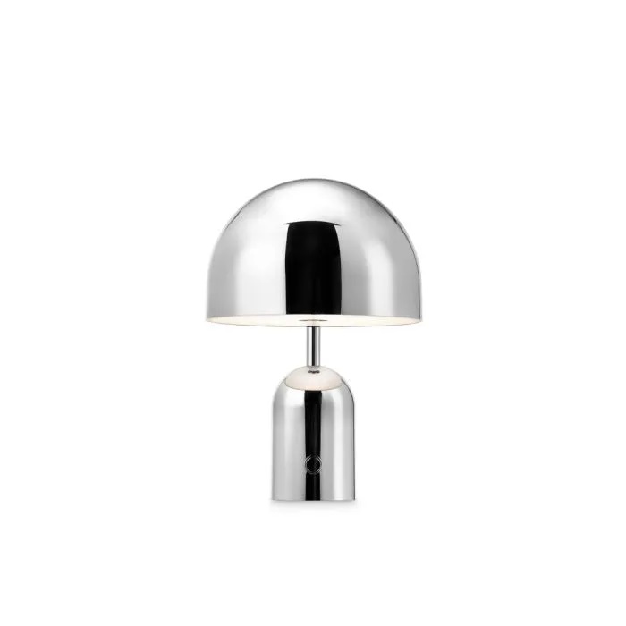 настолна лампа tom dixon bell portable led silver