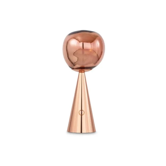 настолна лампа tom dixon melt portable led copper