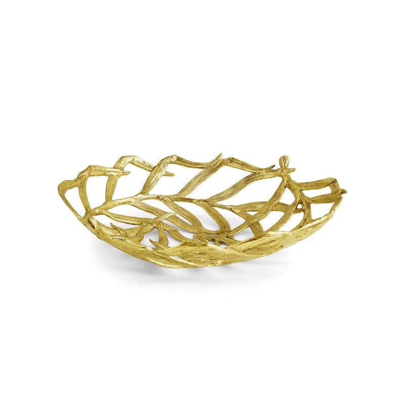 kupa-palm-leaves-centerpiece-michael-aram купа michael aram palm leaves centerpiece