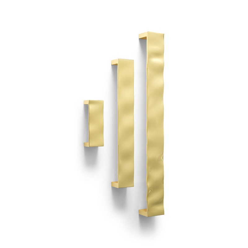 дръжка за мебели michael aram ripple gold 12 inch