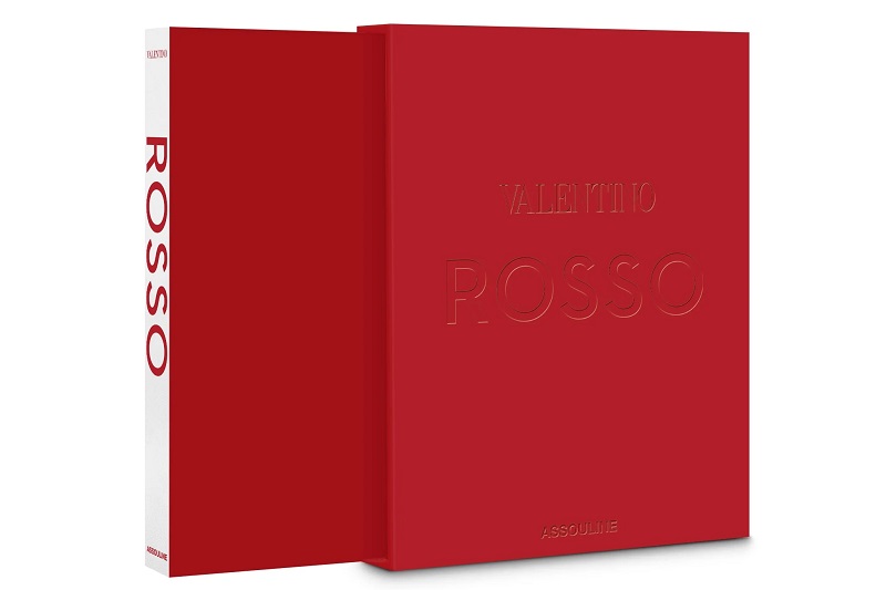 книга assouline valentino rosso