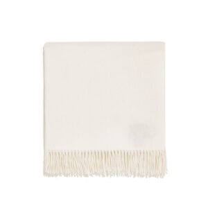 одеяло loro piana plaid lp unito blanco assoluto