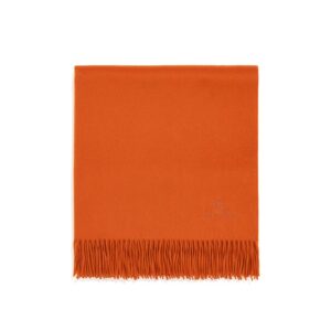 одеяло loro piana plaid lp unito bright orange