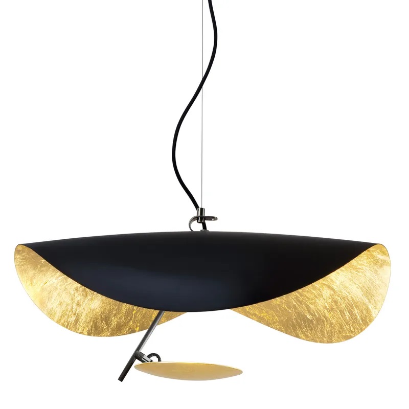 pendant-lederam-manta-s1-black-gold-catellani-smith пендант catellani and smith lederam manta s1 black gold