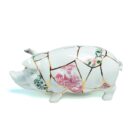 порцеланова касичка seletti kintsugi piggy bank
