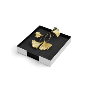 поставка за салфетки michael aram golden ginkgo dinner