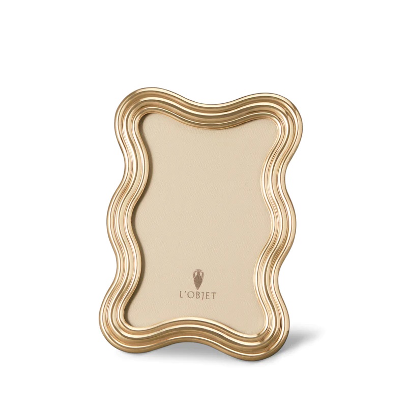 ramka-za-snimka-ripple-gold-4x6-lobjet рамка за снимка l'objet gold 4x6