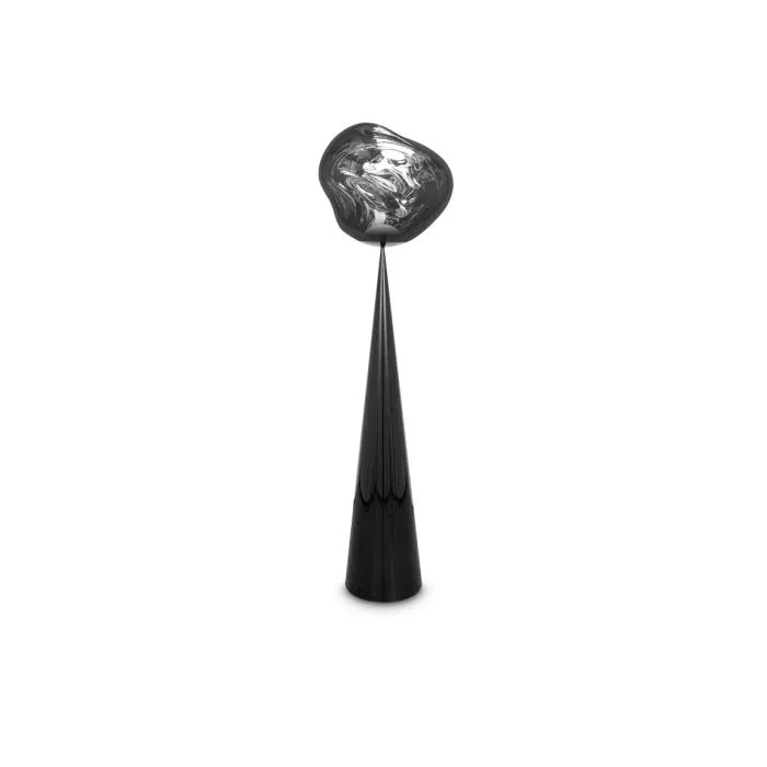 stoiashta-lampa-melt-cone-fat-led-silver-tom-dixon стояща лампа tom dixon melt cone fat led silver