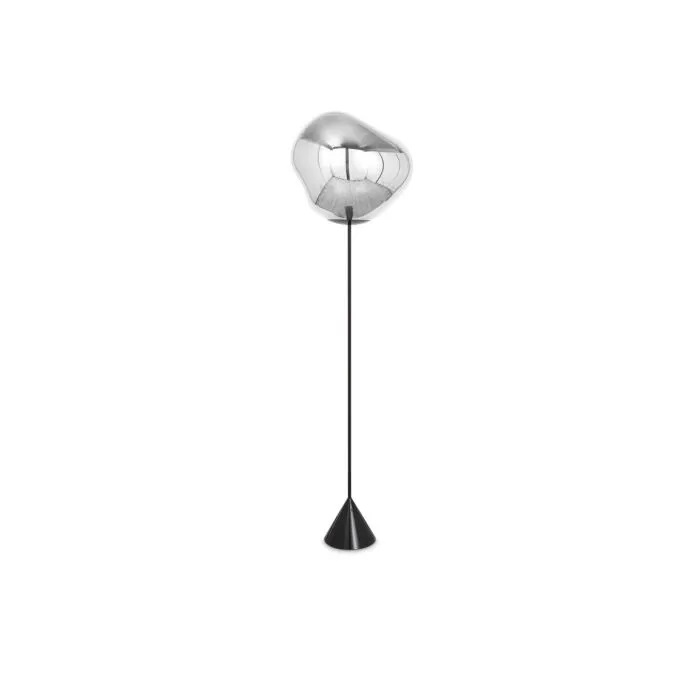 стояща лампа tom dixon melt cone slim led silver
