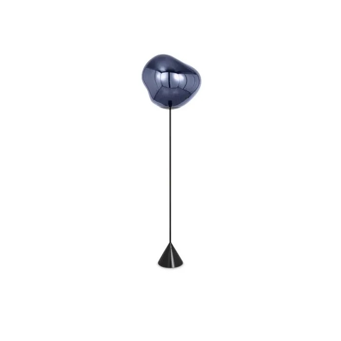 стояща лампа tom dixon melt cone slim led smoke