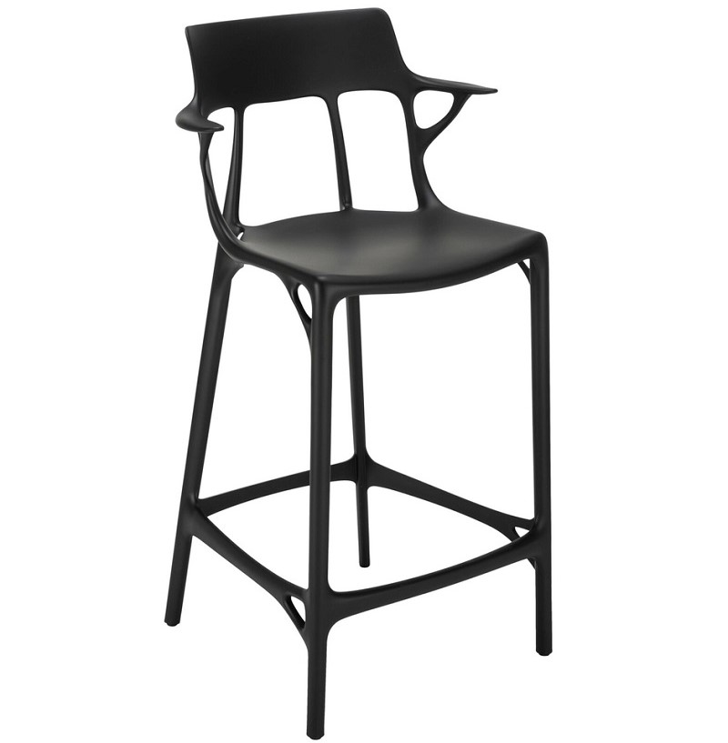 стол kartell a.i. stool recycled black