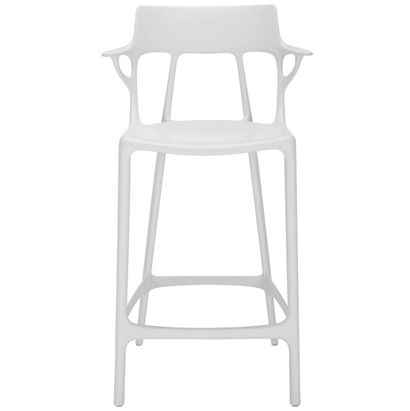 stol-a-i-recycled-white-65cm-kartell стол kartell a.i. stool recycled white