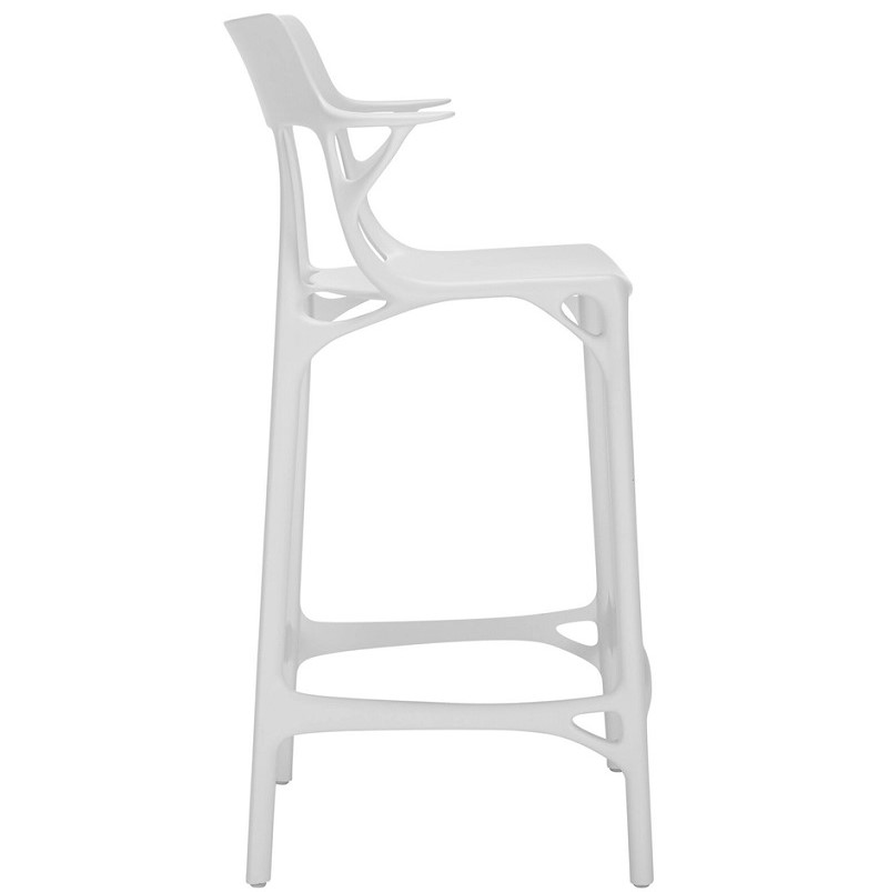 стол kartell a.i. stool recycled white