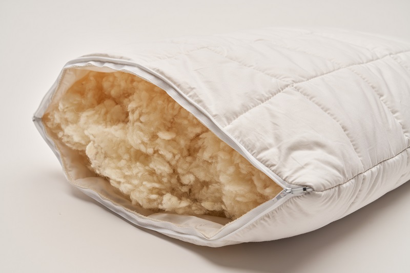 възглавница vispring adjustable wool luxury 75x50