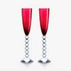 чаши за шампанско baccarat vega flutissimo red