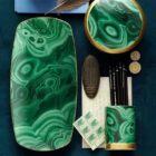 съд за моливи l'objet malachite