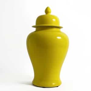 буркан asiatides temple jar yellow