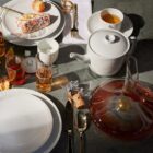 десертна чиния l'objet corde white