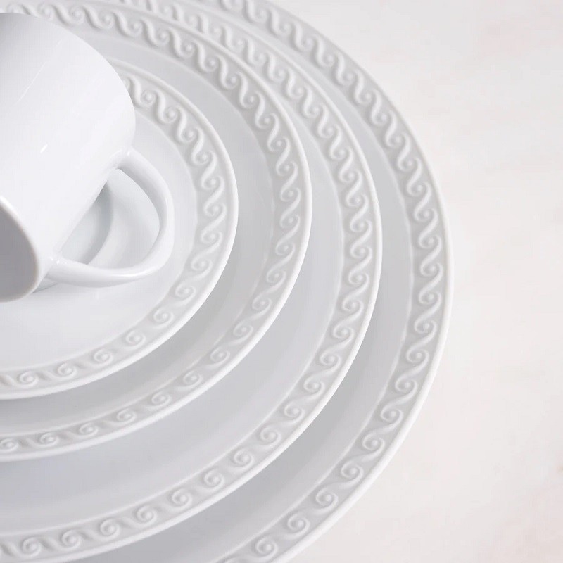 десертна чиния l'objet neptune white