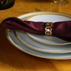десертна чиния l'objet soie tressee gold