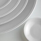 десертна чиния l'objet soie tressee white