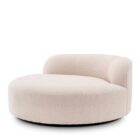 кресло eichholtz bjorn round boucle cream