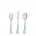 детски прибори за хранене cutipol alice celadon matte