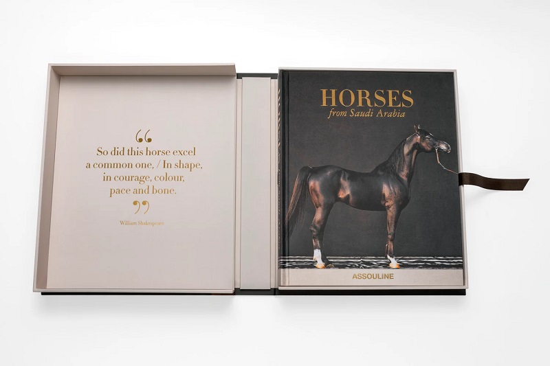 книга assouline horses from saudi arabia