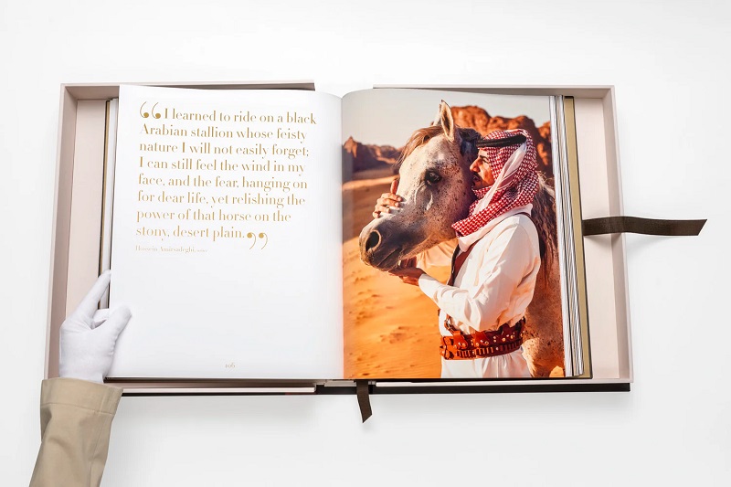 книга assouline horses from saudi arabia