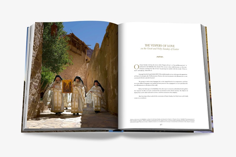 книга assouline st. catherine's monastery behind sacred doors