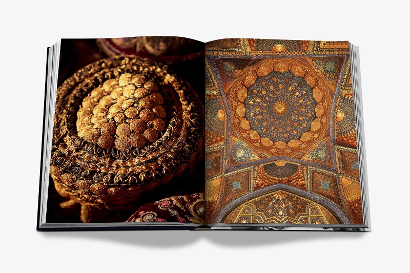 книга assouline uzbekistan silk and gold the magnificent art of costume