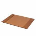 подложка за бюро pinetti desk pad with side bands camel