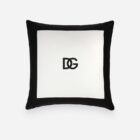 декоративна възглавница dolce gabbana dg logo cotton gabardine medium